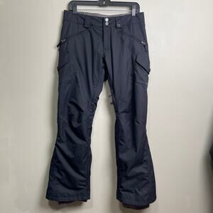 Burton Wmns dry ride adjustable waist, vented cargo snow pants black S
